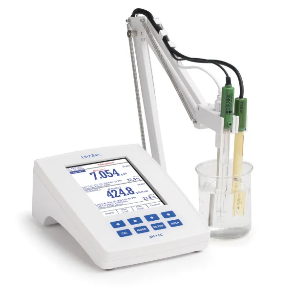 Máy đo pH/ORP/EC/TDS/Độ mặn/Trở kháng Hanna HI5521